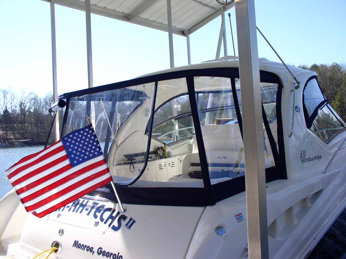 Craig's Marine Canvas — custom marine canvas on Lake Lanier